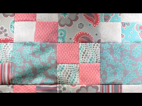 Square city quilt block tutorial
