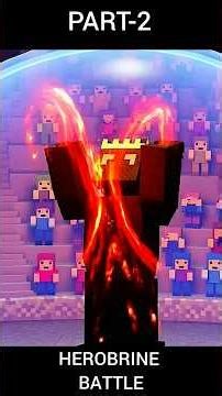 Herobrine vs Null 😈🔥 | EpicMinecraft Battle AnimationPART-2#shorts@MOITIZE@NWV VIDEO‪@UNKNOWNg-g1‬