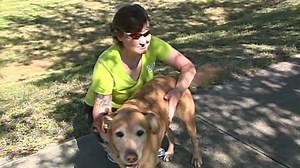 Blind soldier runs marathon