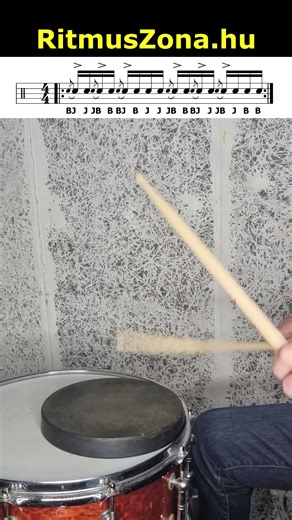 Lapozzunk gumit! 68. rész: gyakorlatok flam tap és flam paradiddle kézrendekkel