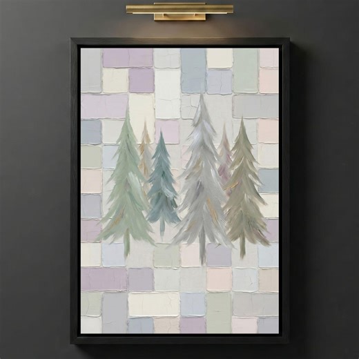 Pine Tree Digital Download, Paul Klee Printable Wall Art, Minimal Geometric Botanical Home Decor - Etsy