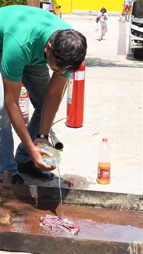 Today, a fire mock drill was conducted at NTR Memorial Trust to raise awareness and preparedness for fire emergencies. This initiative helps ensure safety and quick response in case of real-life situations. | NTR Trust