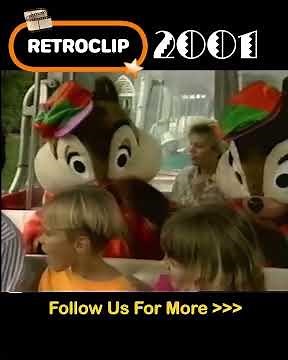 Disney-MGM Studios Backlot Tram Tour / 2001 Retro WDW Promo Video / Catastrophe Canyon / Chip Dale