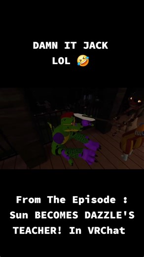 ❢ JACK HITS MONTY WITH A STOP SIGN ( Monty's Fine ^^ ) ❢ | TSAMS ( ‪@SunMoonShow‬ )