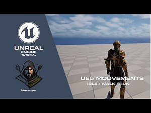 UE5 – Déplacements complets Idle / Walk / Run / Crouch (Enhanced Input – Blueprint)