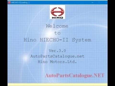 HINO Trucks EPC Parts Catalog