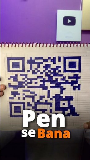 Qr Code Draw on Paper