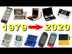 List of handheld game consoles 1979-2020