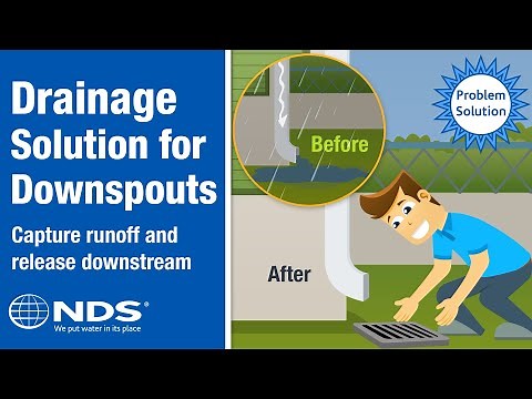 How to Fix Your Home’s Downspout Problems | NDS Drainage Systems