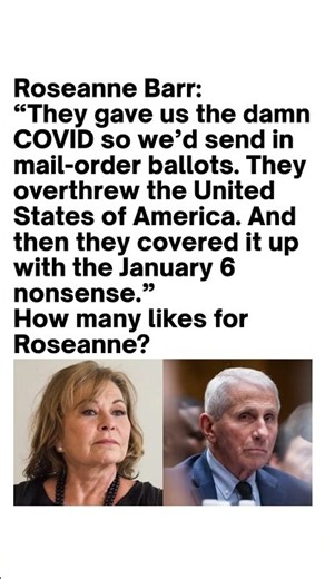 Roseanne Barr's Viral COVID Comments Spark Debate 🇺🇸