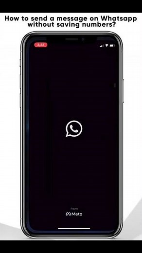 How to send a message on Whatsapp without saving numbers?