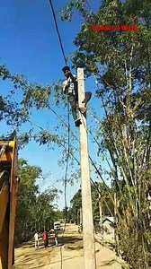 2K views · 76 reactions | LT PHC pole climbing lineman | Technical Work | Facebook