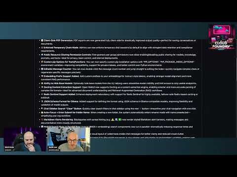 Exploring Open WebUI MCP support & Debugging LLMs : Cloud Foundry Weekly: Ep 52