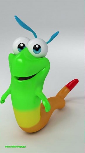 Gummy Worm Song - The Gummy Worm Challenge: How Close Can You Get? #Shorts