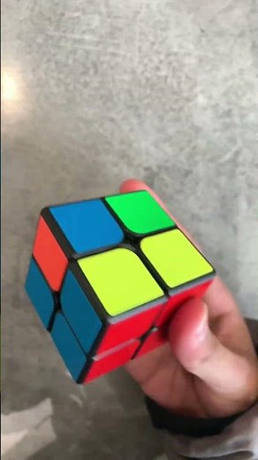 Solving 2x2 one handed - Cubing