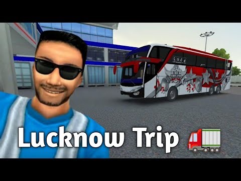 BUS SIMULATOR INDONESIA 🏔️😍 Lucknow Trip 🚛