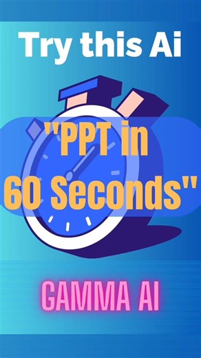This FREE AI Makes PPT in 60 Seconds 🤯. #shorts #ai