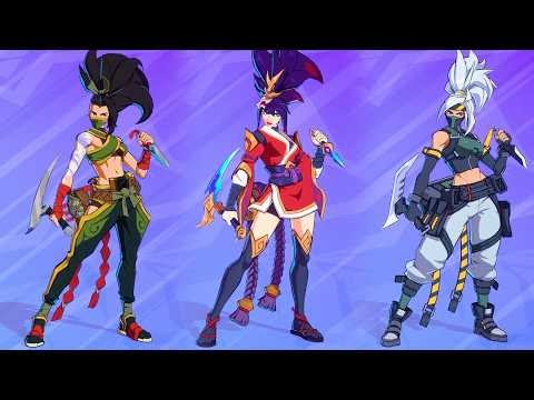 2XKO - All Akali Skins