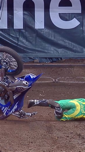 Fall seven times, get up eight 💪 #Supercross #AUSXOPEN #Nov30 | AUSX Open Supercross