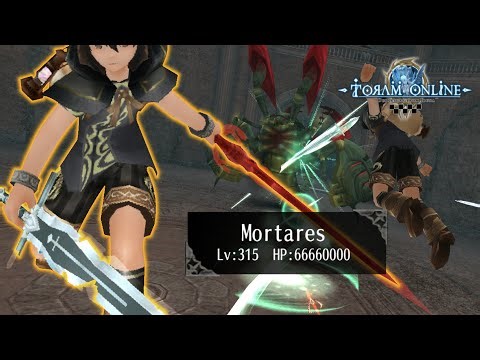 [ToramOnline!] - A Spicy hidden boss in this generation: Mortares! (Some Dual Wield Gameplay)