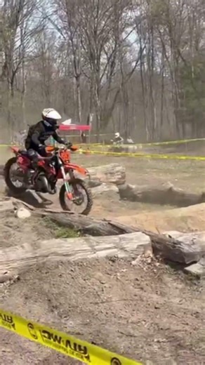 Whiskey creek harescramble enduro section #dirtroad #dirtbike #motocross #gopro #racing #offroad