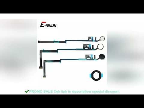 Fingerprint Scanner Connector For iPad 5 6 7 8 9 9.7 2017 2018 10.2 inch Touch Sensor ID Home Return