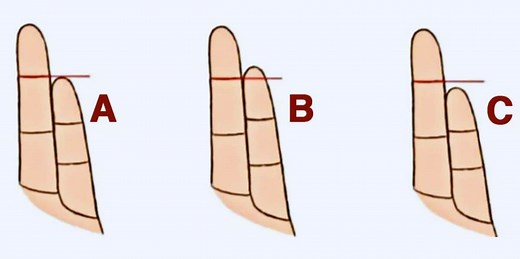 How The Length Of Your Pinky Finger Reveals Your Specific Personality Type