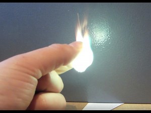 DIY flashpaper, blue green or red flame!