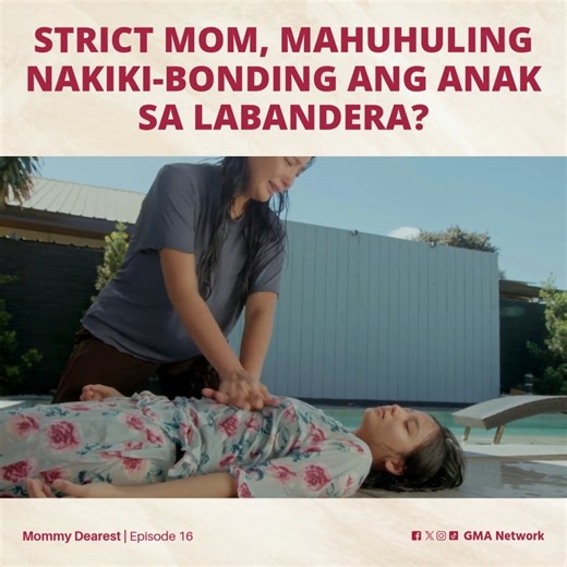 674K views · 10K reactions | #MommyDearest #Highlights: Ang daming nangyari!! Nahulog si Mookie sa pool, nadulas si Ligaya, at mahuhuli na sila ni Olive?  #MDBondingMoments | Watch FULL episodes here: bit.ly/3D4imwm | GMA Network | Facebook