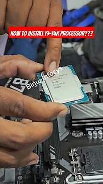 How to Install I9-14K Processor On Motherboard|How To Install Any Processor On Motherboard i5/i7/i9