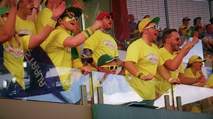 7.5K views · 108 reactions | They're loud, they're proud and they're guaranteed to be there with a number of unusual songs to cheer on the Aussies with! Will there be any more surprising tunes from The Fanatics on day three? #DavisCup #AUSUSA | Davis Cup | Facebook