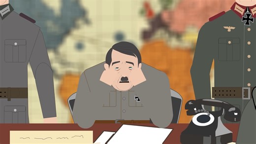 Watch what happened inside Hitler’s bunker during his final hours