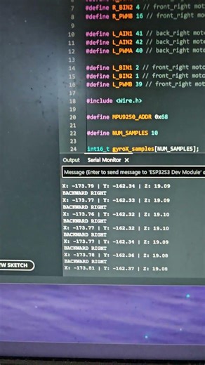 Abe Gyroscope coding problem