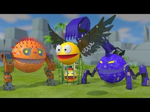 Pacman Reimagined: Futuristic 3D Character Workflow – Stylized Retro Sci-Fi Process