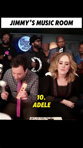 Explore Jimmy’s Music Room with Justin Timberlake and Adele