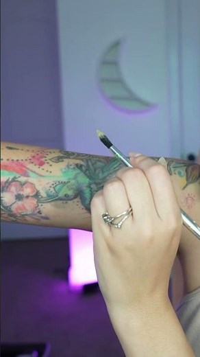 Tattoo Tracing ASMR!! #asmr #tattootracing #tingles #relax