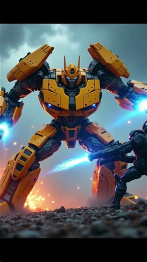 TRANSFORMER FIGHT: Epic Robot Battle 🔥🔥🥵#youtubeshorts #prime #subscribe #superhero