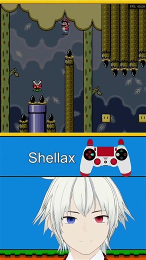 Shell Jumps Deep in the Forest 🌲 Clean Kaizo Flow! #shorts #vtuber