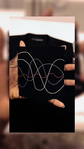 [ Double Threaded Design ] Day 7 Of 30 ⏳ How To Sew The Double Threaded Design On Pocket. Cut the pocket size with any stay of your choice, then press it on the fabric. Draw any pattern design you want to stitch. Then double thread your sewing thread on bobbin, loosing the bobbin screw a little for free stitches. You want to adjust your stitches regulator to 2.2”, depending on how big you want the stitches to be. Then sew from inside of the pocket, following your patterns. You’re Welcome! : ) #t