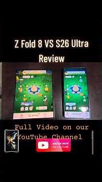 Galaxy Z Fold 8 vs S26 Ultra: The $2,000 Question!