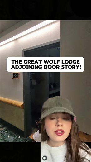 I had to repost this without the first clips so I'm sorry if you've already seen it!! But this is the adjoining room at the great wolf lodge story! Iol #greatwolflodge #paranormal #haunting #paranormalexperience