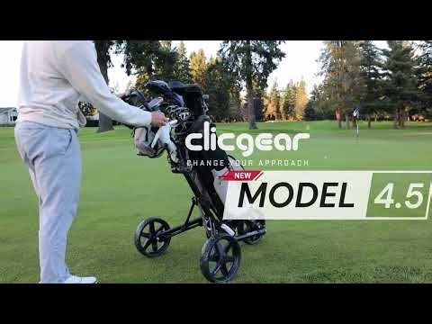 Clicgear 4.5 Push Trolley | Compact, Feature-Packed Golf Trolley