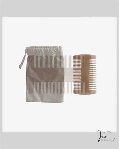 Iris Cosmetics Bamboo Beard Comb