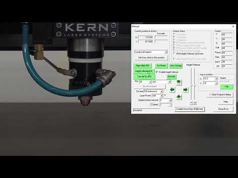 Manual Control - KCAM - Kern Laser Systems