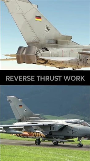 Thrust reverser system / fighter jet reverse trust working process #tech #aircraft #automobile #car