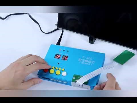 New Vision EDP LCD Panel Tester - How to Test eDP LED LCD Screen - Support 4K LCD Tester V-by-one