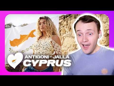 CYPRUS'S SONG FOR EUROVISION 2026 REACTION 🇨🇾 ANTIGONI with "Jalla" | Official Music Video