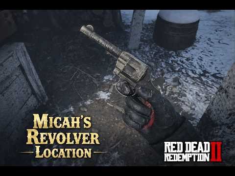 Micah’s Revolver Location – Unlock This Rare Weapon Fast! || RDR 2