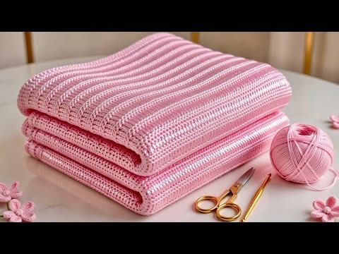 Learn the Easiest Crochet Blanket Stitch Ever! Full Beginner Tutorial