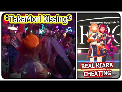 TakaMori Cosplayers Kiss in the Audience Moments before Kiara Cheats on Stage...